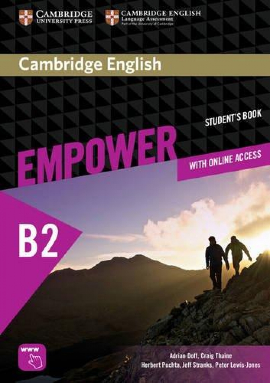 Puchta Cambridge English Empower Upper Intermediate Student's Book with Online Assessment and Practice, and Online Workbook 