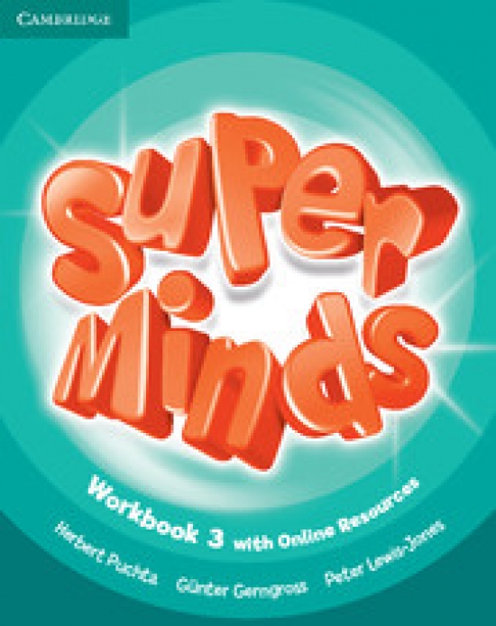 Gerngross, Puchta Super Minds Level 3 Workbook with Online Resources 