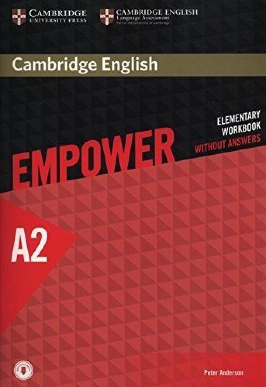 Anderson Cambridge English Empower Elementary Workbook without Answers with Downloadable Audio 