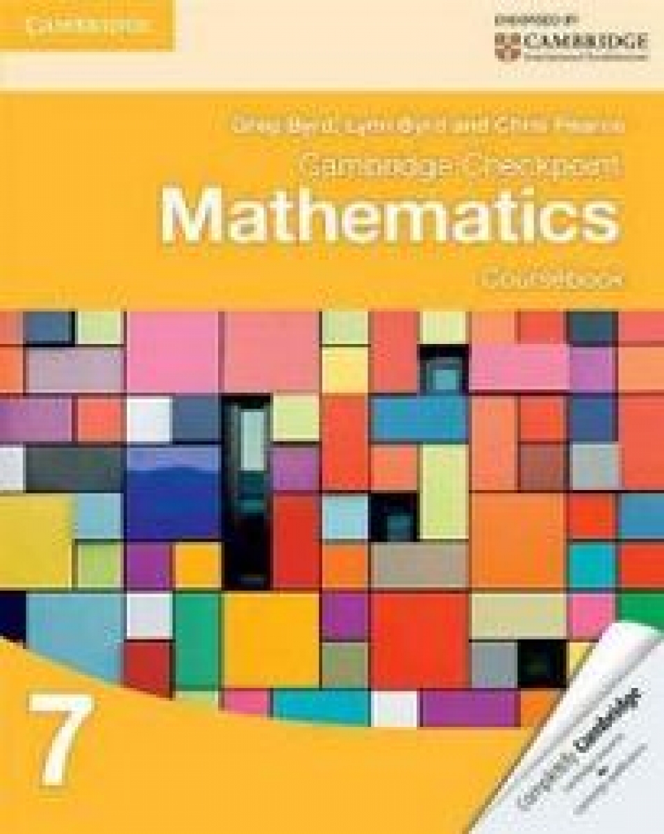Byrd Greg Cambridge Checkpoint Mathematics Coursebook 7 