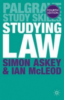 Askey Simon, McLeod Ian Studying Law. Fourth Edition 