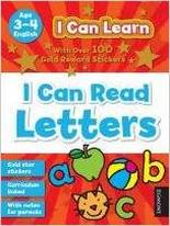 I Can Read Letters age 3-4 