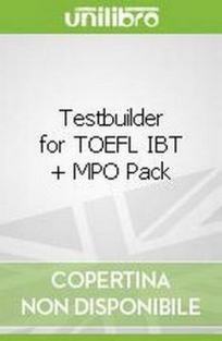Vittorio P. Testbuilder for TOEFL IBT + MPO Pack 