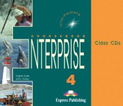 Virginia Evans.Jenny Dooley. Enterprise 4. Class Audio CDs. (set of 3). Intermediate.  CD     