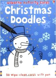 Fiona Watt Christmas Doodles (Usborne Activity Cards) (French Edition) 