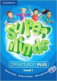 Herbert Puchta, Peter Lewis-Jones, G Super Minds Level 1 Presentation Plus DVD-ROM 