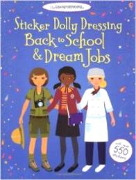 Sticker Dolly Dressing: Back to School & Dream Jobs 