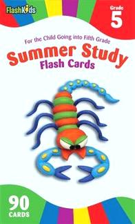Summer Study. Flash Cards, Grade 5 