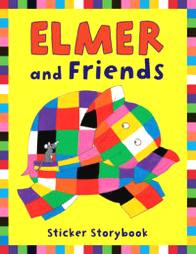David Elmer and Friends Sticker Storybook 