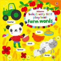 Watt F. Baby's Very First Play book Farm words 