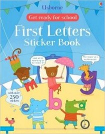 Get Ready for School. First Letters Sticker Book 