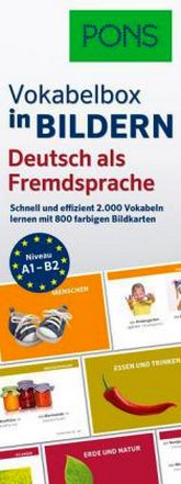 PONS Vokabelbox in Bildern Deutsch als Fremdsprache A1-B2 
