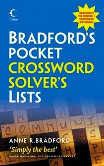 Bradford Anne R. Collins Bradford's Pocket Crossword Solver's Lists 