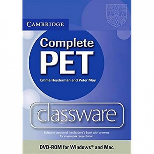 Complete pet classware dvd-rom 