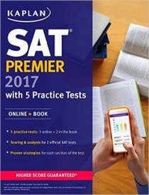 SAT Premier 2017 with 5 Practice Tests: Online + Book 