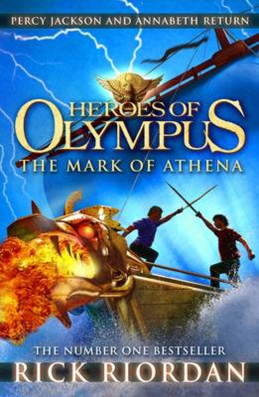 Riordan R. Heroes of Olympus. The Mark of Athena 