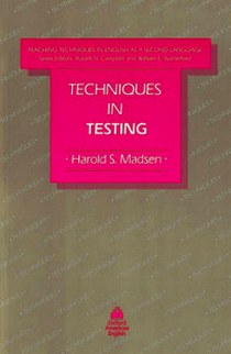 Madsen H. Ttesl techniques in testing 
