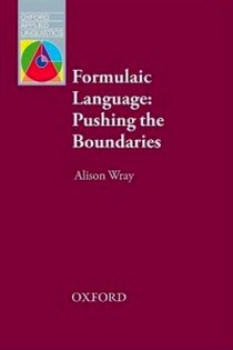 Wray A. Oal formulaic language 