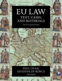 Craig P. Eu law:text,cases & materials 5e pb 
