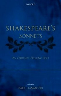 Shakespeare'S Sonnets: Original-Spelling Text 