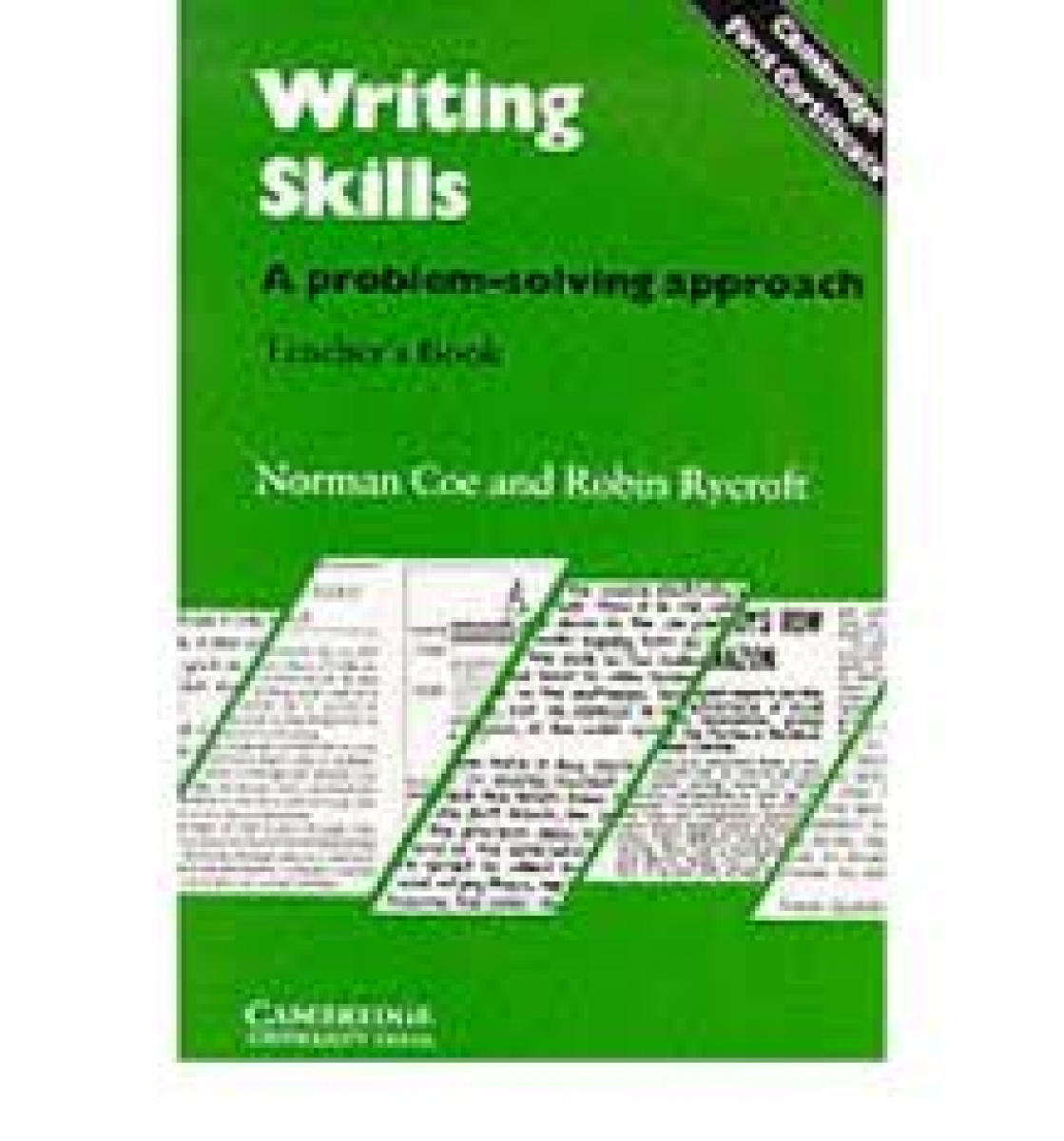 Coe, Ernest, Rycroft Writing Skills Teacher's Book 