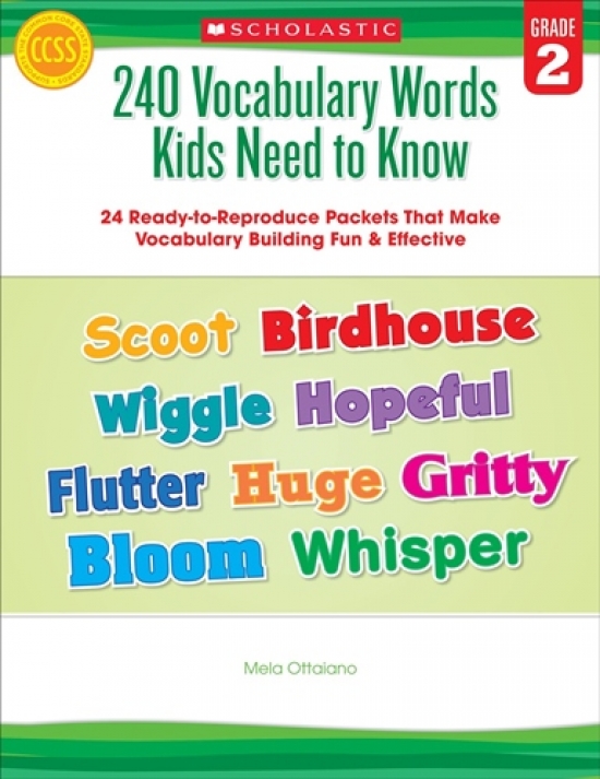 Ottaiano Mela 240 Vocabulary Words Kids Need to Know. Grade 2 