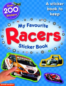 Picthall Chez My Favourite Racers Sticker Book 