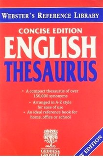 Websters Concise English Thesaurus 