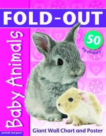 Picthall Chez Fold-Out Baby Animals. Sticker Book 