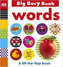 Dk P. Big Busy Book: Words (Board Book) 