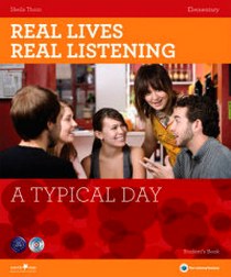 Thorn Sheila Real Lives Real Listening: A Typical Day Elementary (+ Audio CD) 