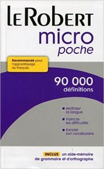 Collectif Dictionnaire Le Petit Robert Micro Poche de la langue francaise 2016 (French Edition) 
