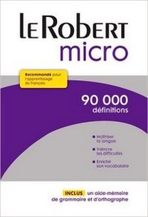 Collectif Dictionnaire Le Petit Robert Micro de la langue francaise 2016 (French Edition) 