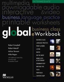 Online  -    - Global. Business Class. Eworkbook. Intermediate 