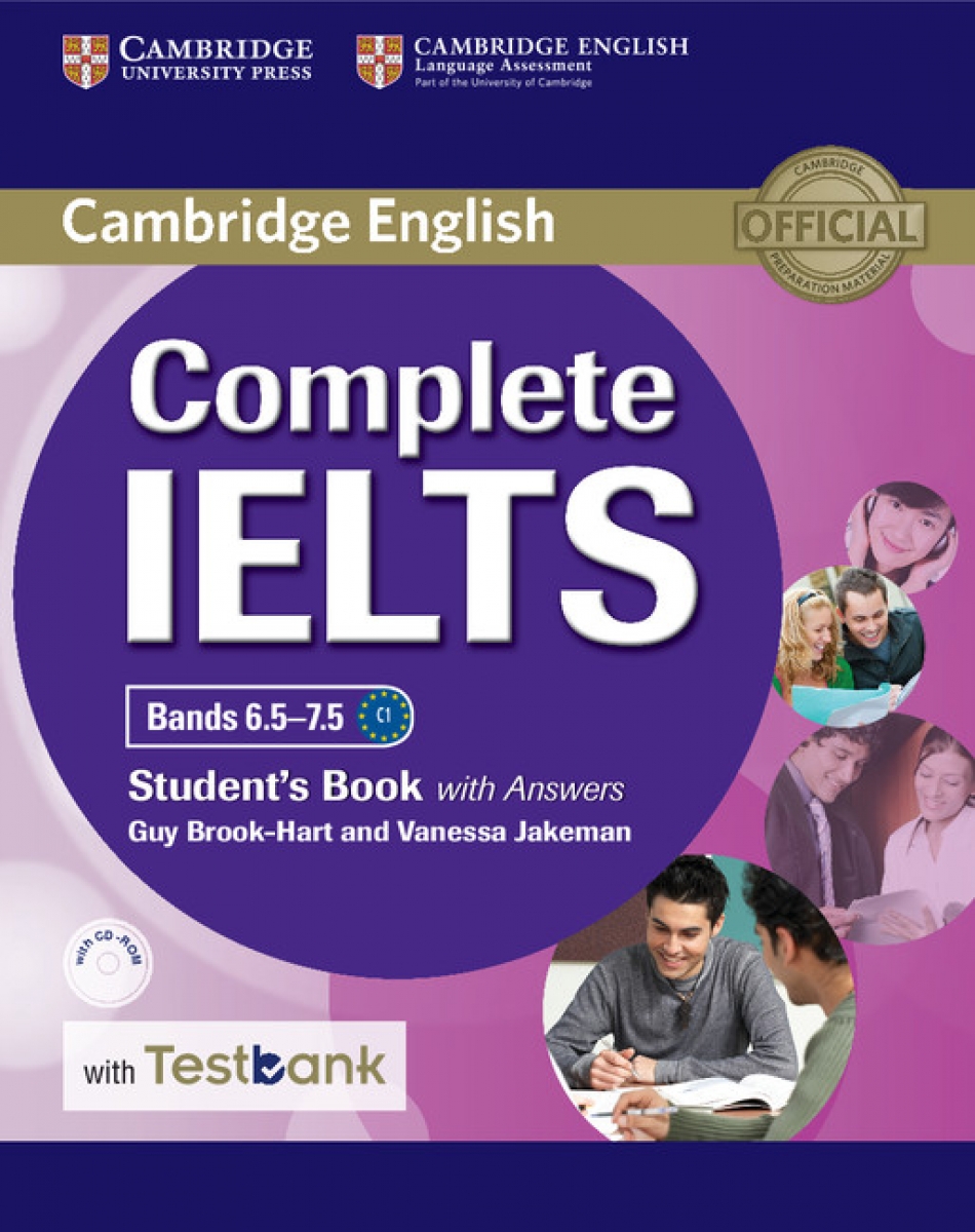 Complete IELTS Bands 6.5-7.5 Student's Book with Ans with CD-ROM with Testbank 