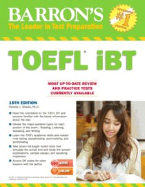 Sharpe, Pamela J. Barron's TOEFL iBT (+ 2 MP3 CD) 15th ed 