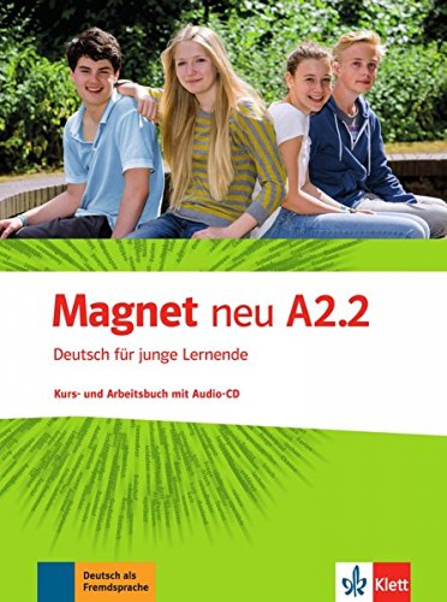Magnet NEU A2.2 Kurs- und Arbeitsbuch mit Audio-CD 