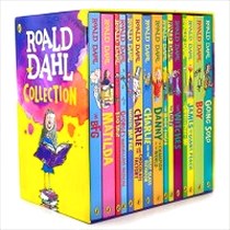 Roald D. Roald Dahl Collection - 15 Paperback Book Boxed 
