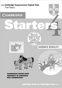 Cambridge Young LET (Learners English Tests) 4 Starters Answer Booklet 