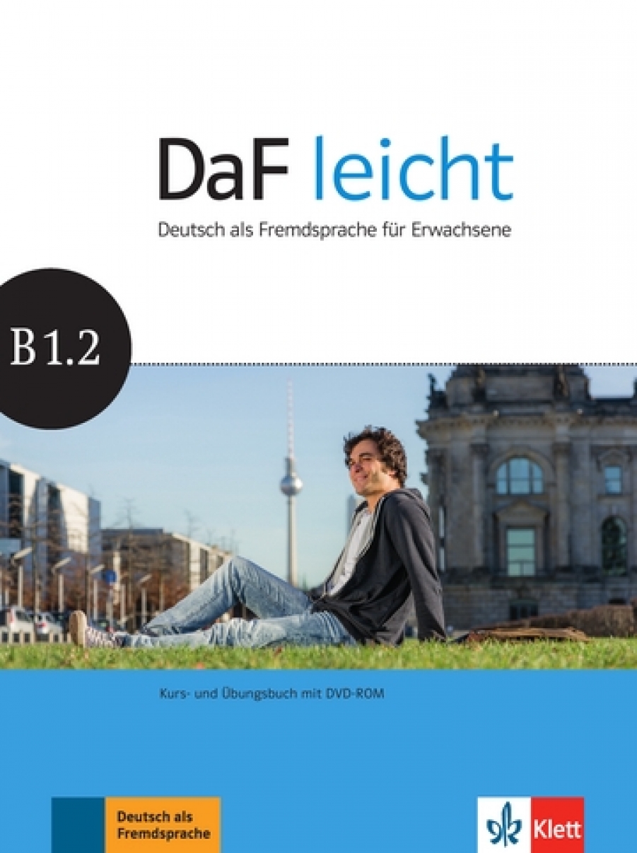 Schwarz E. DaF leicht B1.2 Kurs-/UbgStudent's Book. +DVD-ROM 