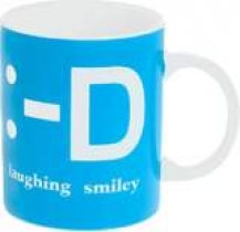  loughing smiley, blue, 350 ml, wow .dc0003 