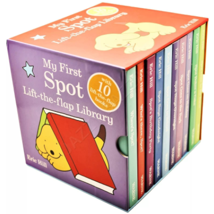 Eric Hill My First Spot Lift-the-flap Library. 10-board book slipcase 