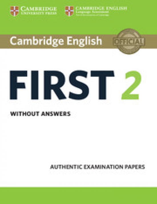 Cambridge English First 2. Student's Book without answers 