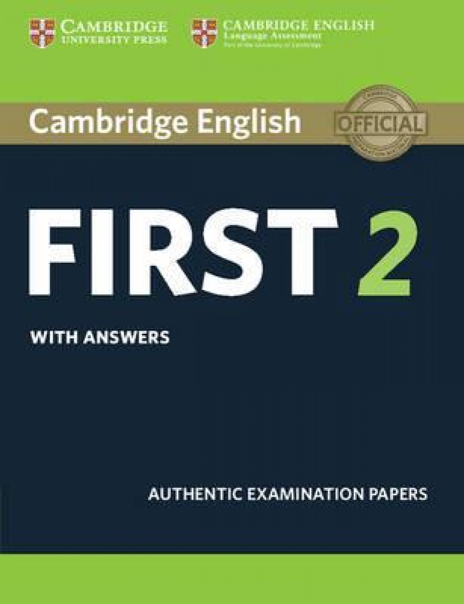 Cambridge English First 2. Student's Book with Answers 