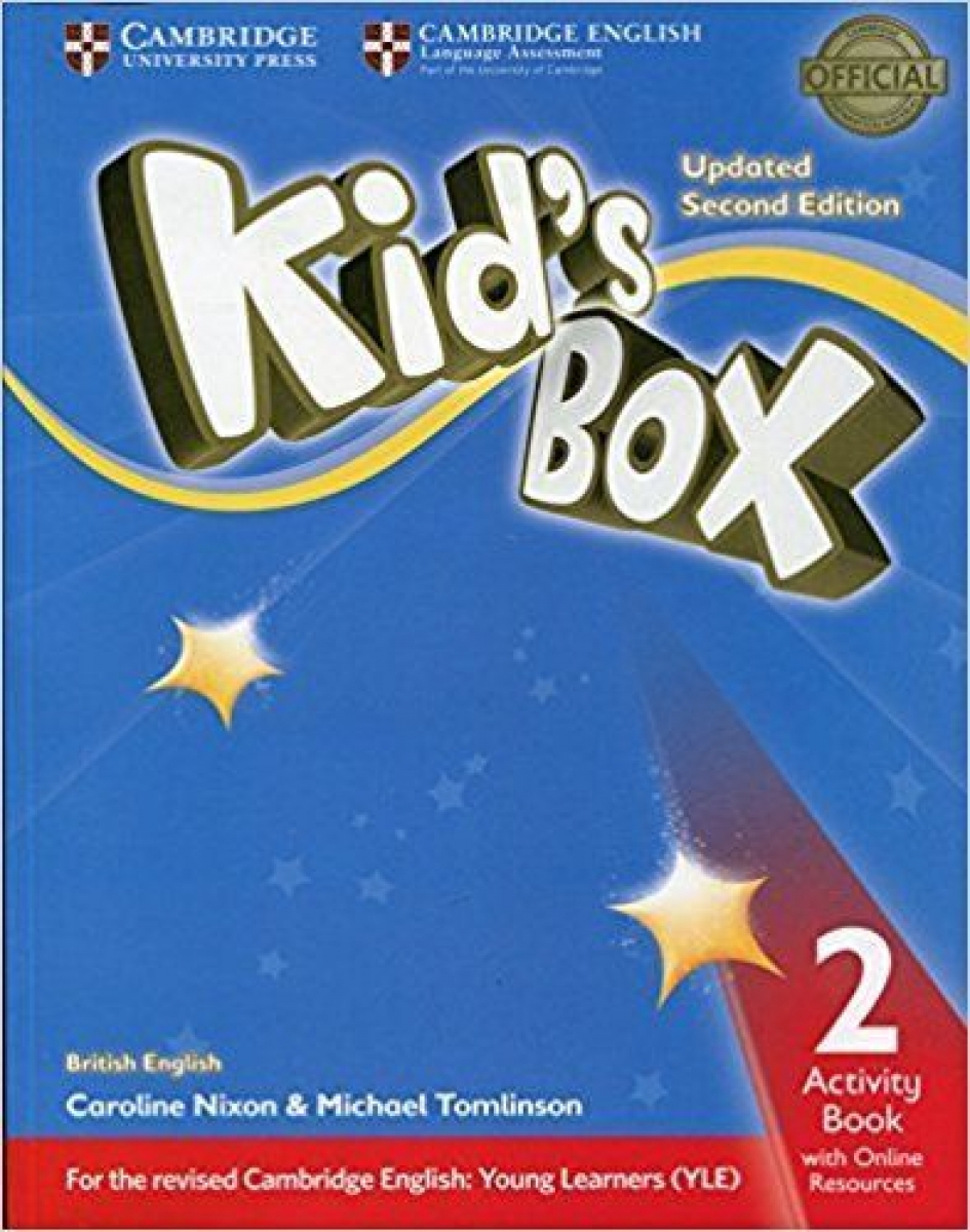 Caroline Nixon, Michael Tomlinson Kids Box Updated Second Edition 2 Activity Book +Online Resource 