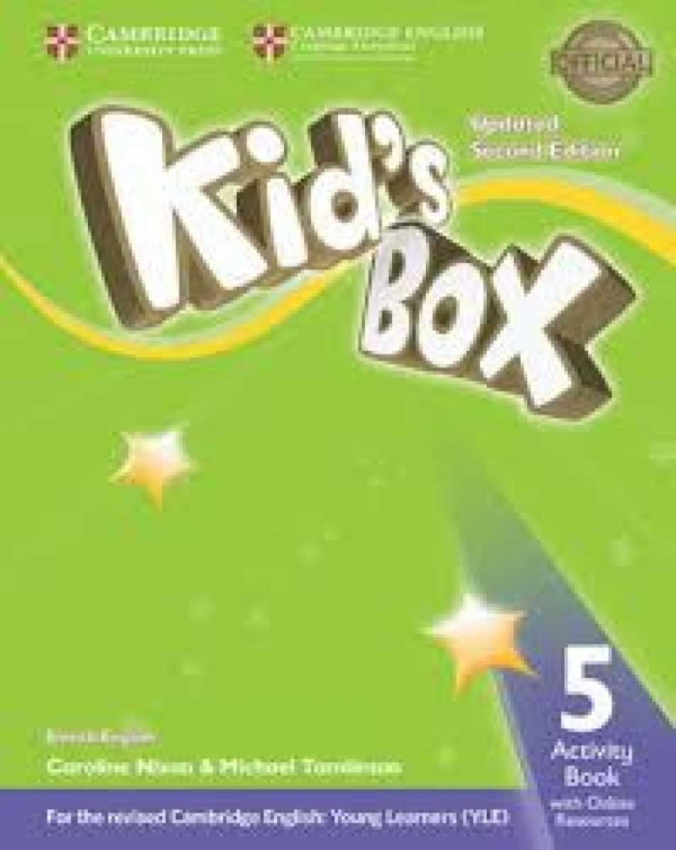 Caroline Nixon, Michael Tomlinson Kids Box Updated Second Edition 5 Activity Book + Online Resource 