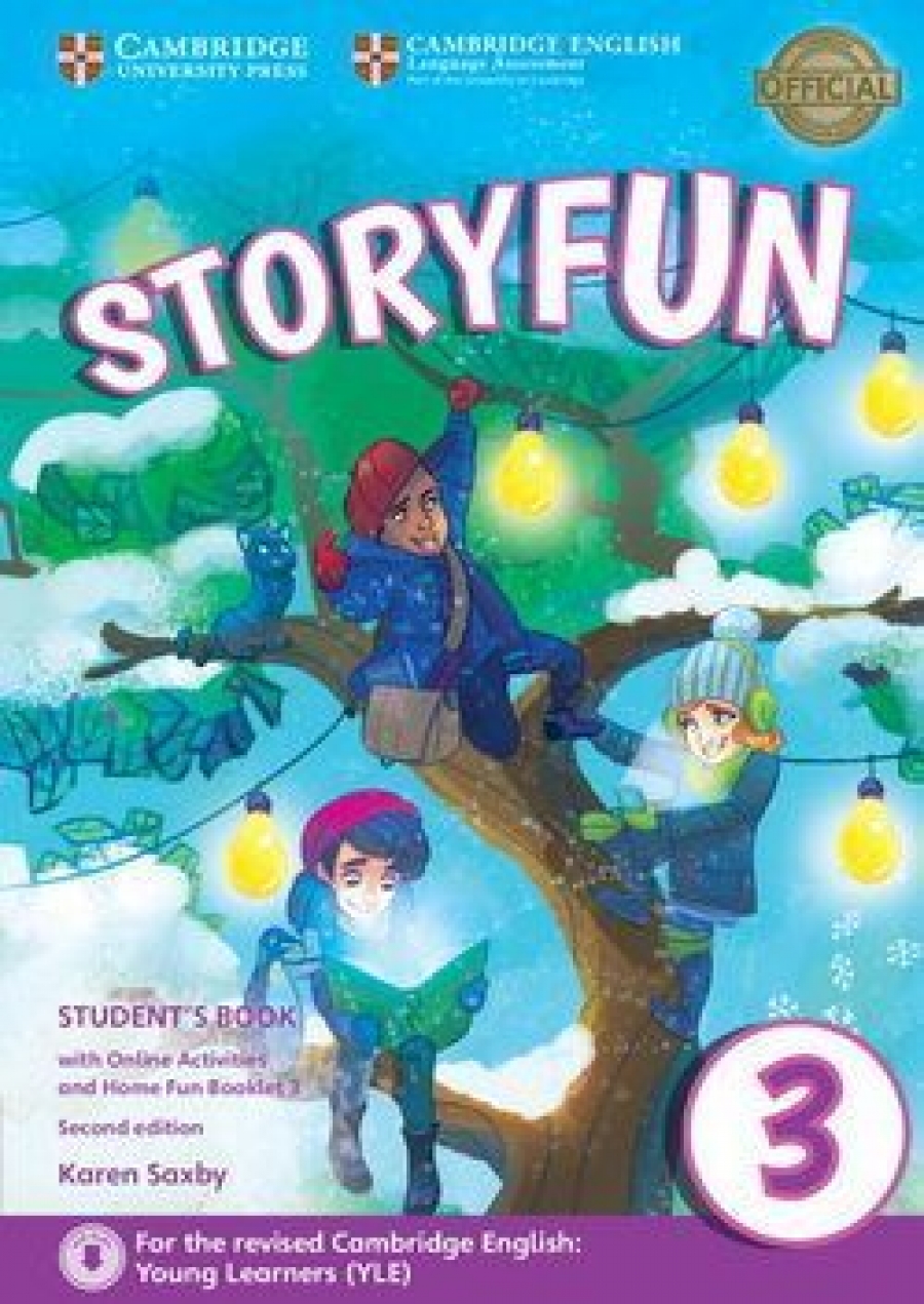 Saxby K. Storyfun for Movers: Level 3: Student's Book with Online Activities and Home Fun Booklet 