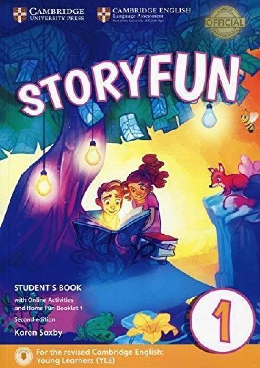 Saxby K. Storyfun for Starters Level 1 Student's Book with Online Activities and Home Fun Booklet 1 2nd Edition 