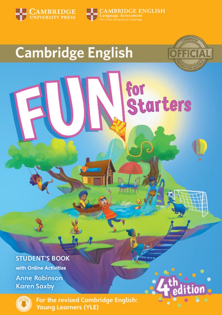 Robinson/Saxby Fun for Starters Student's Book with Online Activities with Audio 4th Edition 
