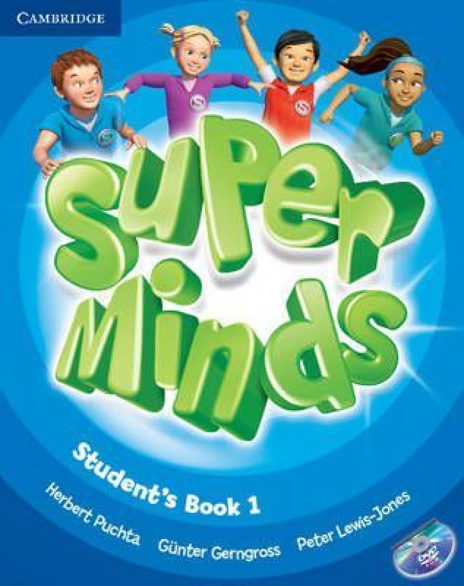 Herbert Puchta, Gunter Gerngross, Peter Lewis-Jones Super Minds Level 1 Student's Book with DVD-ROM 